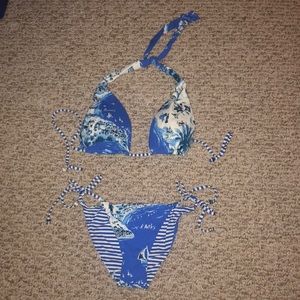 Polo Bathing suit *Top worn, bottoms never worn*